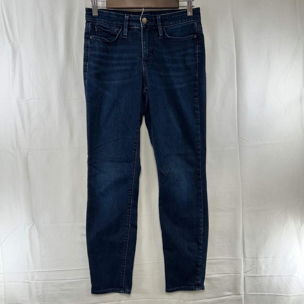 Athleta Sculptek Jeans Womens 4 Dark Wash Skinny Sculpting Denim